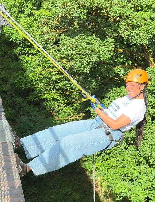 Anti-Slavery Abseil supporting image